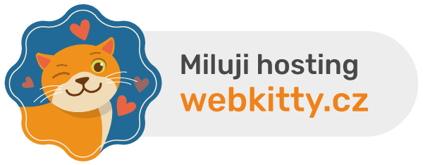 Miluji hosting Webkitty